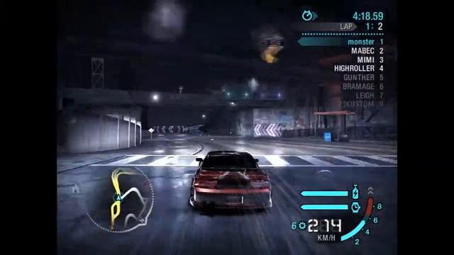 NFS Carbon: Challenger Series (Nissan 240 SX) смотреть онлайн
