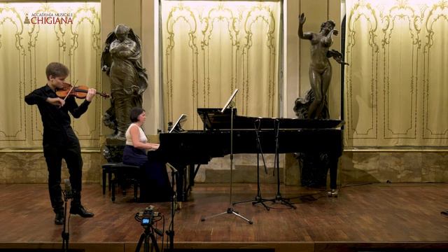 CHIGIANA FACTOR 2020: YANIS GRISÒ, J. Brahms, Dalla Sonata N.3 In Re Min. Op. 108