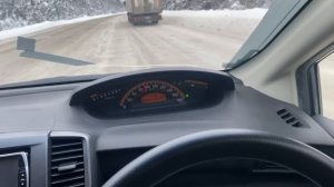 Перегон с Владивостока Японского минивэн Хонда Фрид зимой