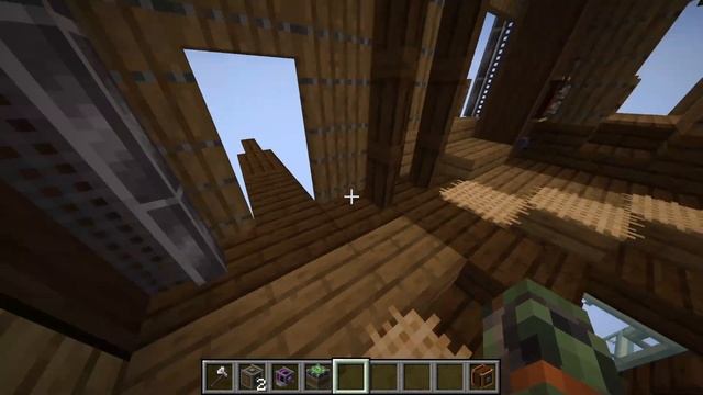 Minecraft Create:Aeronautics Scrap/Junk Ballon смотреть онлайн