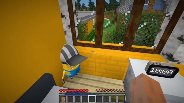 MINIONS ESCAPED FROM SQUID GAME DOLL vs MINION ZOMBIES in MINECRAFT - Gameplay green light red ligh смотреть онлайн