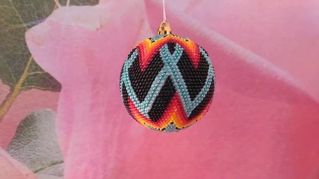 Шарик Темари из бисера смотреть онлайн