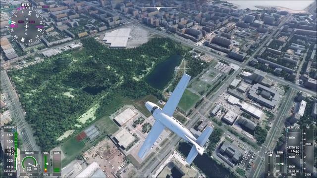 Microsoft Flight Simulator 2020 / Казань / Дневной полёт