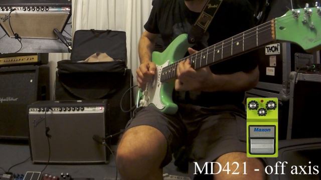 Shure SM57 vs Sennheiser MD421 on a '68 Fender Pro Reverb - on+off axis (Prince of Tone, Maxon SD9) смотреть онлайн