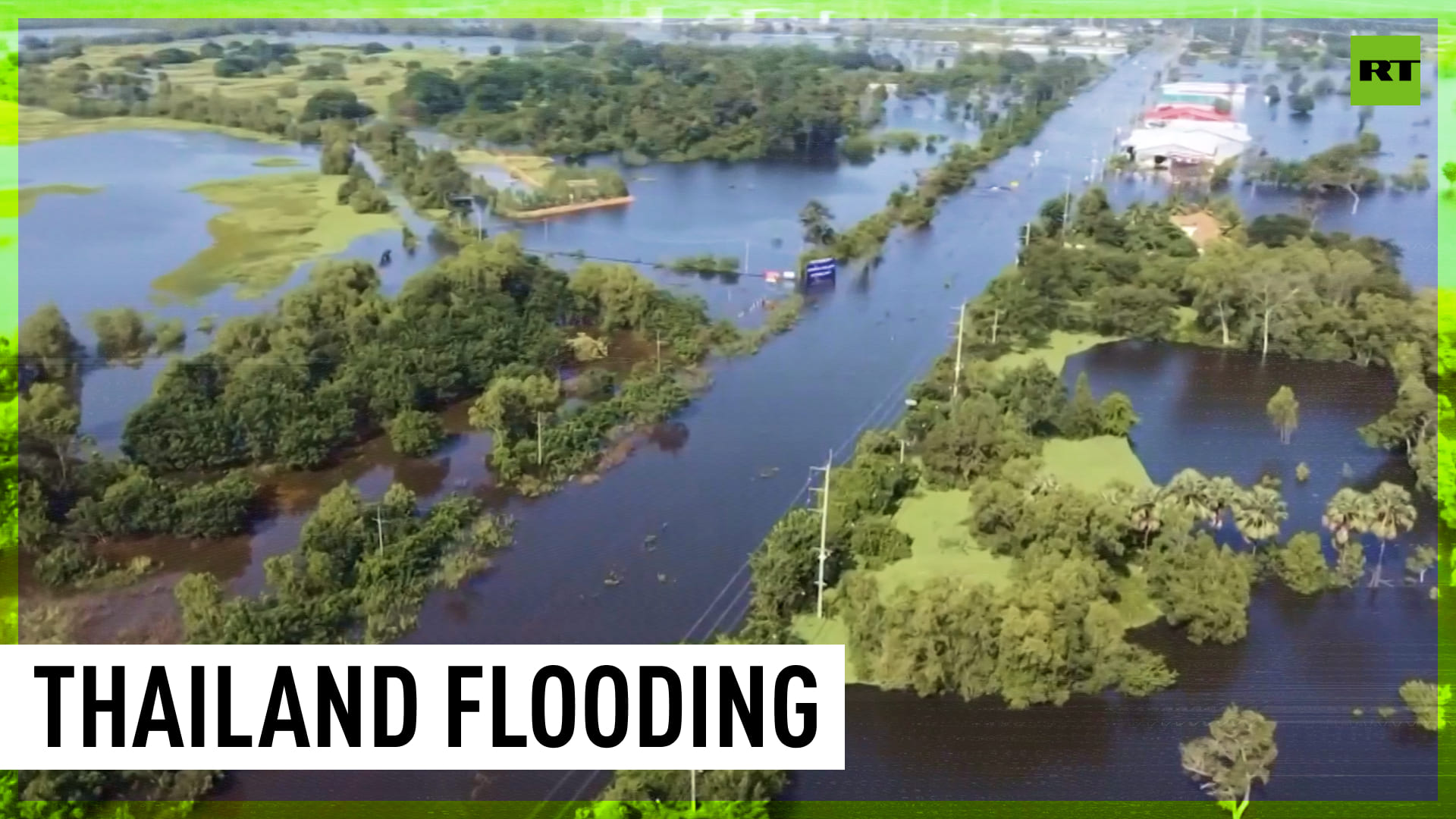 Flood-hit Thailand Suffers From Power Cuts And Blocked Roads