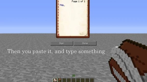 Minecraft - How to color text!