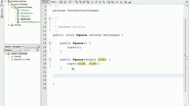 362 CS202 Abstract Classes Ex1 смотреть онлайн