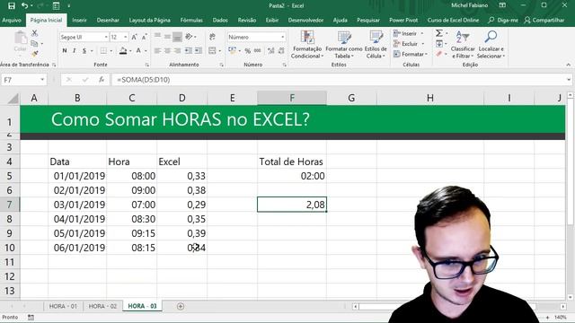 Como SOMAR Horas no Excel Acima de 24 horas - Excel 2019 смотреть онлайн