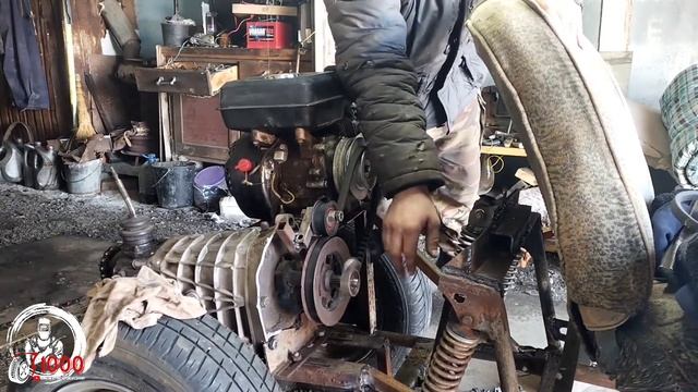трицикл своими руками#самоделки# часть 2/ смотреть онлайн