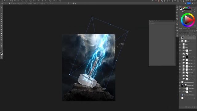 thor hammer | Marvel Comics | PSMagic photoshop manipulation смотреть онлайн