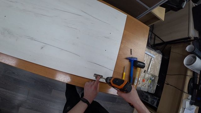 11 074 Юнона Комод Дуб Белый CRAFT, Серый Шифер смотреть онлайн