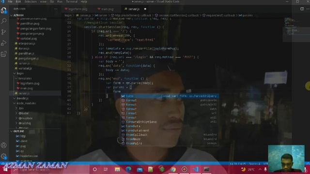 #51.autentikasi user(login dan logout) dengan node.js dan mariaDB смотреть онлайн