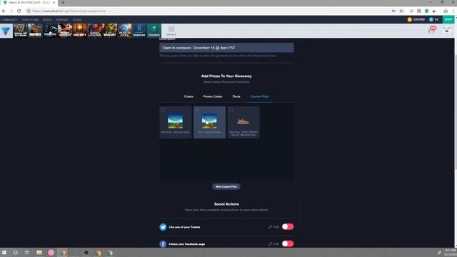 Grow your channels with a free SLIVER giveaway! смотреть онлайн