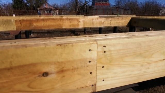 Каркасный дачный дом 106 м². Цокольного перекрытие. Лаги пола. Утепление. Черновой пол. Серия 2 смотреть онлайн