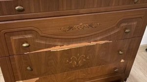 Удаление плёнки со старой мебели с помощью домашнего фена! Поддержите ПОЖАЛУЙСТА подпиской и лайком