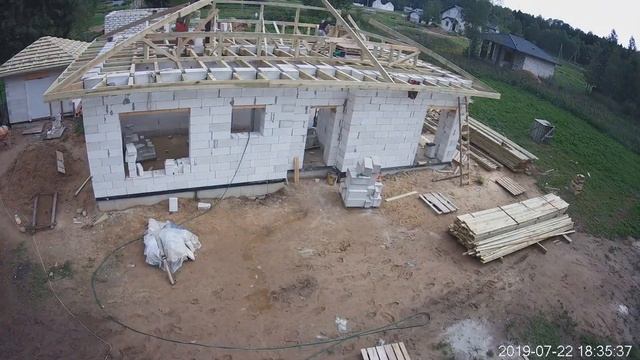 Монтаж металлочерепицы Egeria SSAB Матовая RR33 installation of a roof a metal tile смотреть онлайн