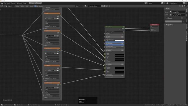 Blender 3 Layer Material Blending Tutorial - Use Vertex Colors And Heightmaps To Blend Textures