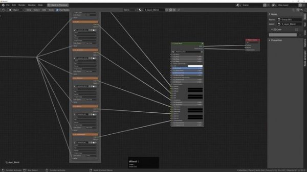 Blender 3 Layer Material Blending Tutorial - Use vertex colors and heightmaps to blend textures