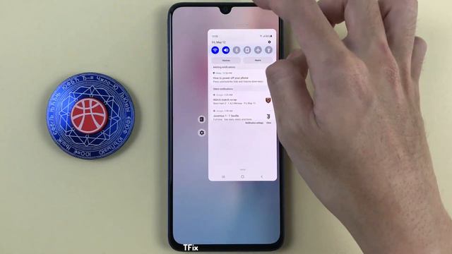 One-handed mode on Samsung A70 Android 11 смотреть онлайн