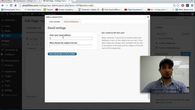 How to add a free contact form plugin to your Wordpress смотреть онлайн