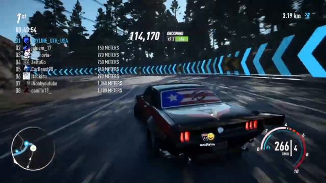 NFS Payback |Ridge Race 1:31.30| Mustang PB смотреть онлайн