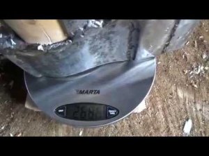 Самодельный топор-колун.