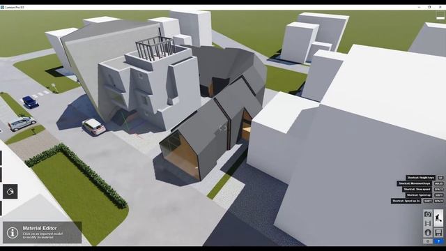 Render Revit Project in Lumion [Asahicho Clinic] [LRM5] смотреть онлайн