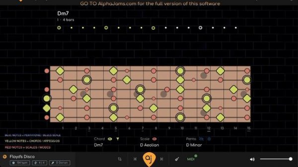 ANOTHER Brick In The Wall PT II Jam Track Pink Floyd Style Backing Track (D Minor 104 BPM)
