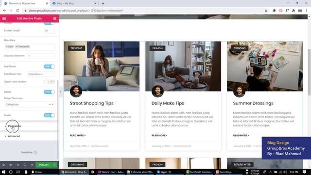 12 : Design Blog Archive Page | Build WordPress Blog Website Using Elementor Pro смотреть онлайн
