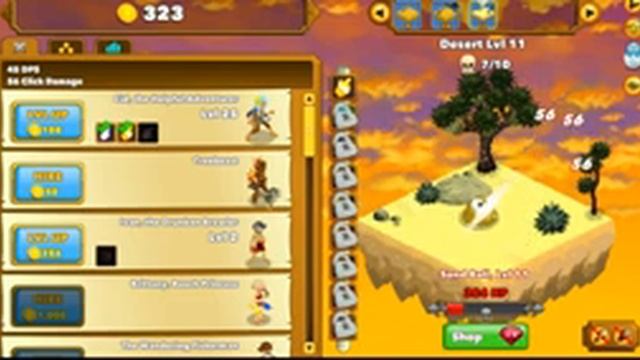 Обзор игр #2 (Clicker Heroes) смотреть онлайн