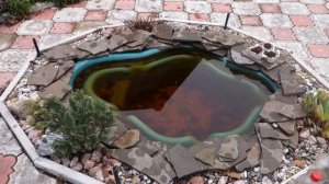 Как подготовить  пластиковый водоем к зиме.