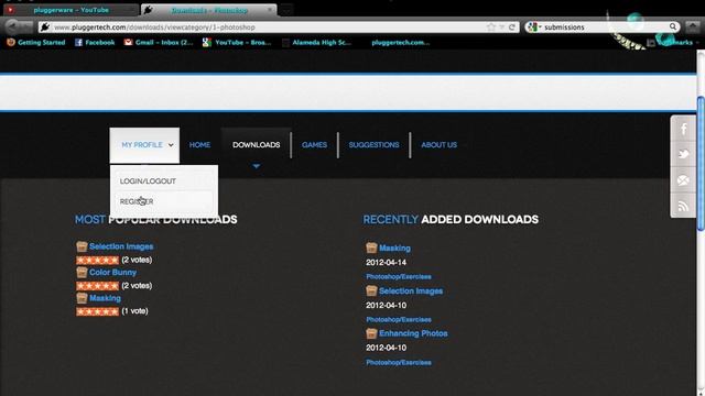 Photoshop CS5 - Website Update смотреть онлайн
