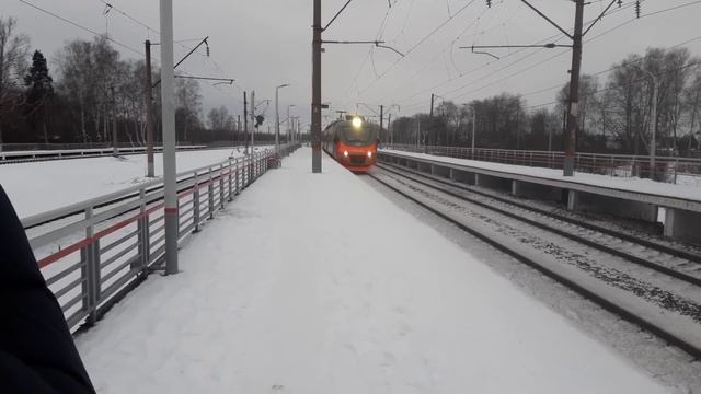 Электропоезд ЭП3Д-0052 рейсом "Гороховец-Нижний Новгород"! смотреть онлайн