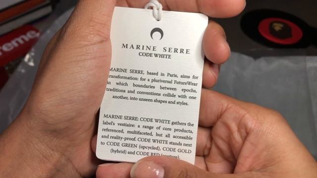 MARINE SERRE Moon-Print Red & Black Jersey Top Unboxing смотреть онлайн