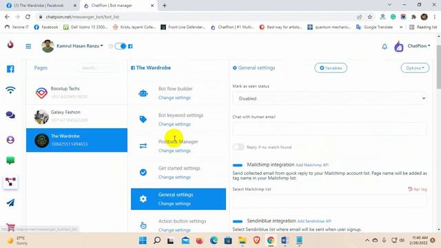 How to send emails after collecting email Id’s by quick reply, postback button, and User Input Flow смотреть онлайн