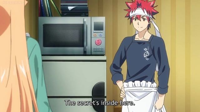 Food Wars! Erina V.S Yukihira's Chicken Egg Tempura смотреть онлайн