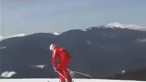 Видео урок обучение катанию на горных лыжах!