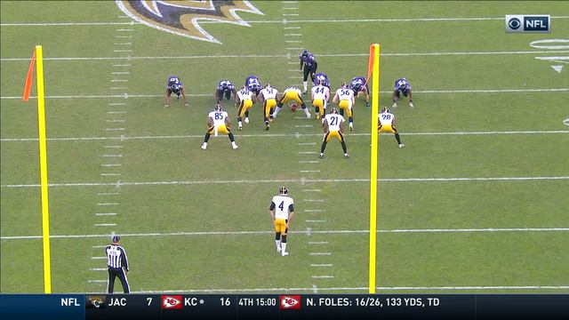 Ravens Block the Punt & Return It for a Huge TD! | Steelers vs. Ravens | NFL смотреть онлайн