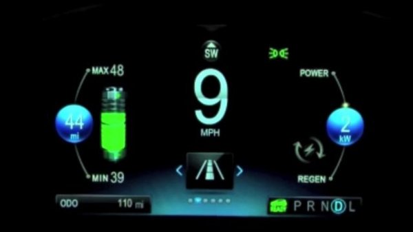 Instrument Cluster (Spark EV)