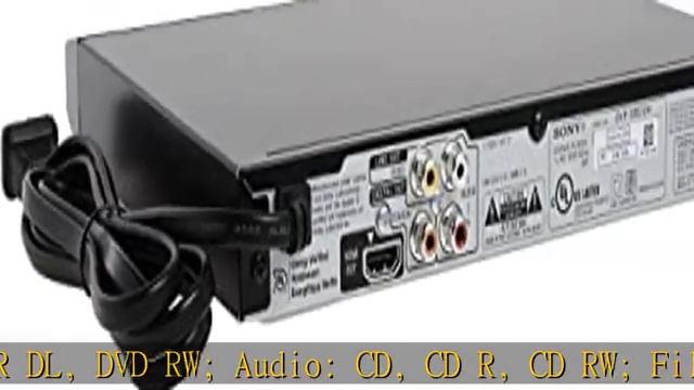 Sony DVPSR510H DVD Player, with HDMI port (Upscaling) смотреть онлайн