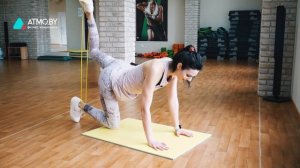 Резиновые петли. Ягодицы без приседаний