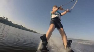 Водные лыжи  8 лет