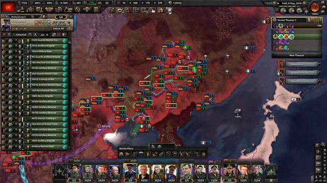 Can We Defeat The Communist Chinese? Hoi4 Red World: Soviet Union (Putin) #4 смотреть онлайн