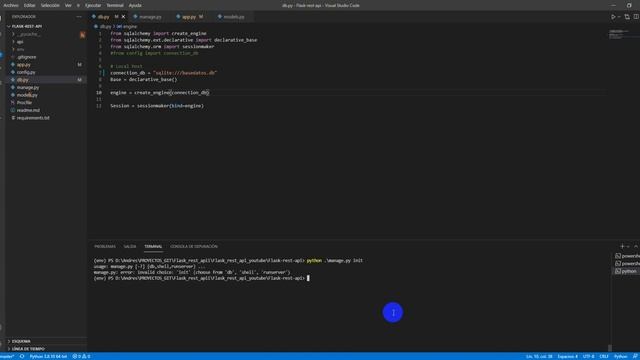 Integracion sqlite en nuestro proyecto Flask смотреть онлайн
