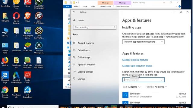 Uninstall CorelDRAW Graphics Suite 2019 in Windows 10 v1809 смотреть онлайн