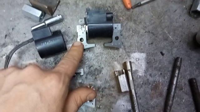 Ремонт катушки зажигания мотоблока Subaru EX 17 смотреть онлайн