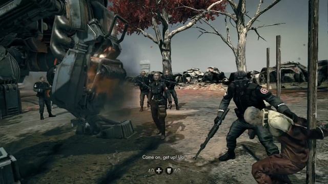 Wolfenstein: The New Order - Execution Scene смотреть онлайн