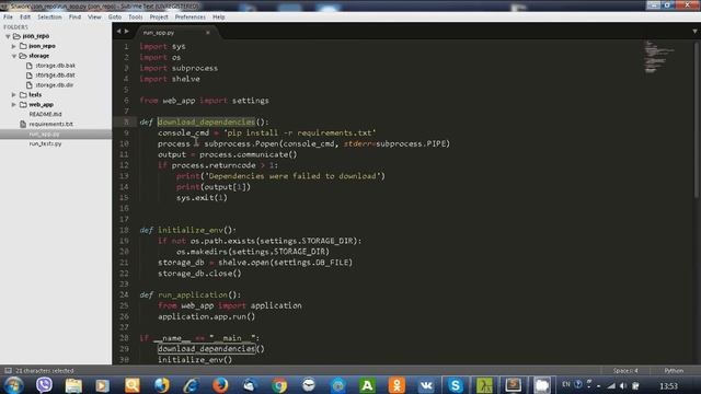 Json Repository. Flask. First part смотреть онлайн