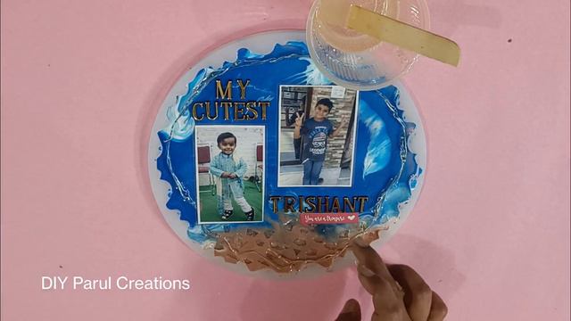 How to make Resin Photo Frame with Light | Step by Step | Resin photo frame tutorial /DIY gift idea смотреть онлайн