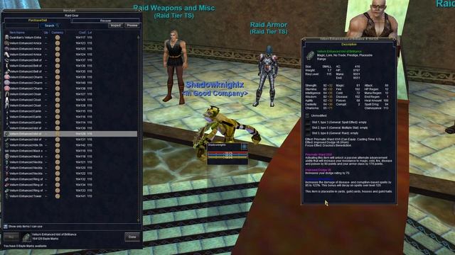 BETA - EQ ToV: Shadow Knight TS Raid Items смотреть онлайн